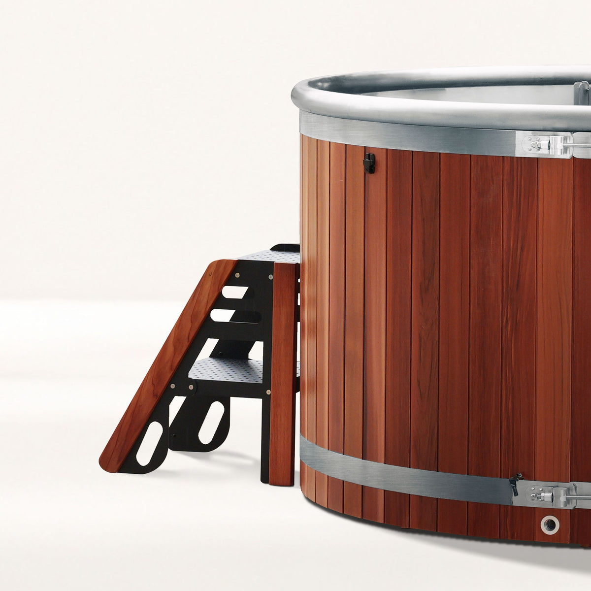 Woodsman Wood Fired Hot Tub