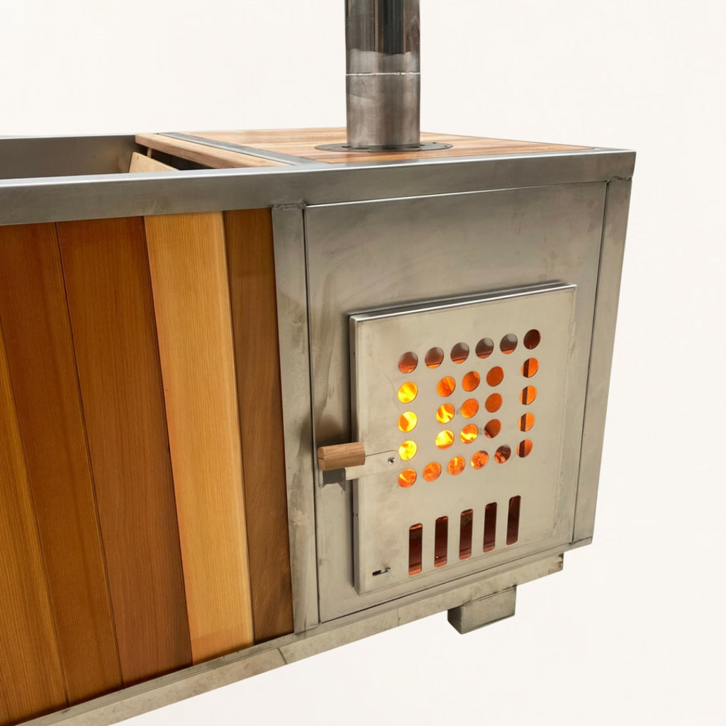 Wood Chopper Hot Tub